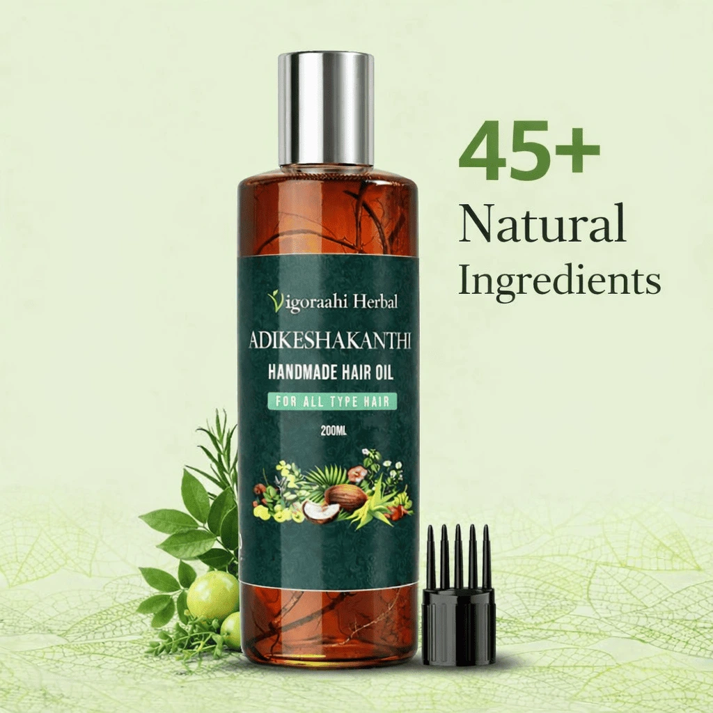Vigoraahi Herbal Adikeshakanthi Hair Oil Product Slide 1